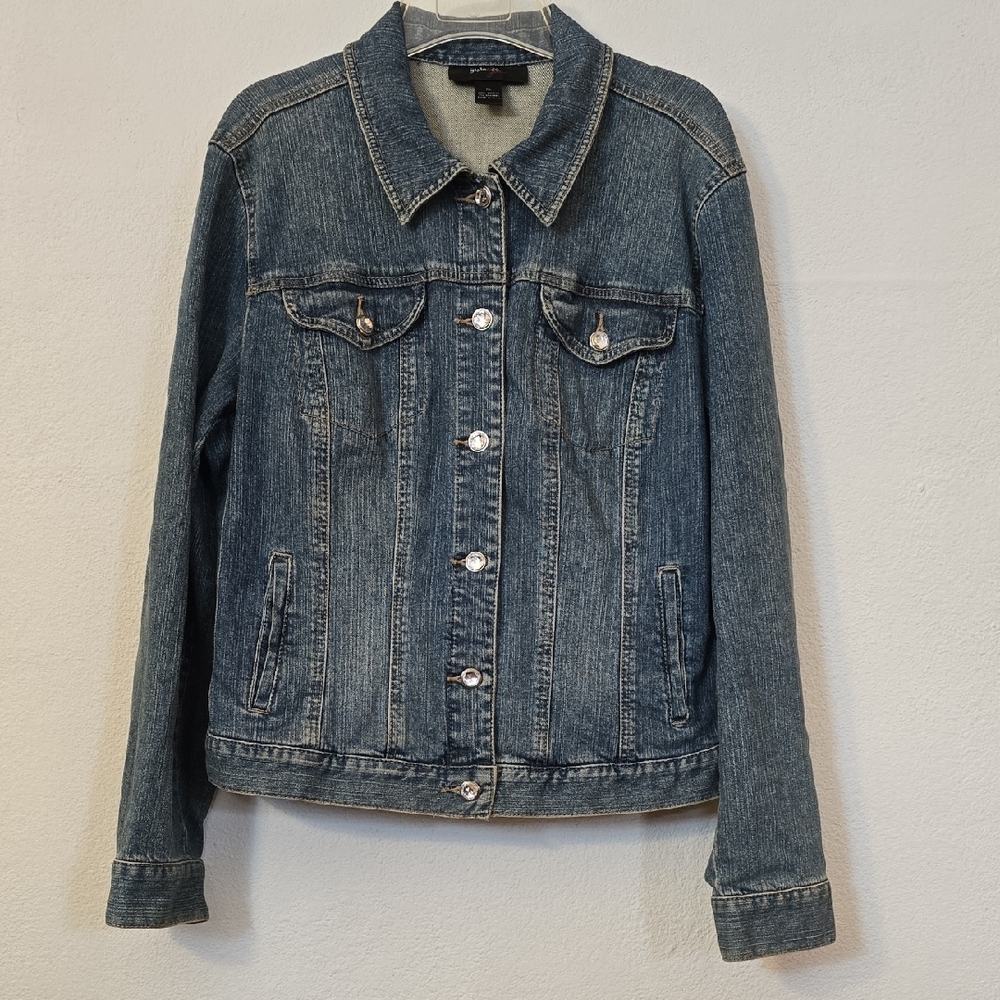 Style & Co. Blue Jean Jacket